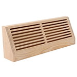 Red Oak 16" 3-Dimensional Hardwood Register Wall Vent