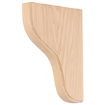 Hickory 1-1/2" Mantle Bracket