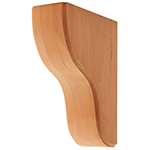 Cherry 3" Mantle Bracket