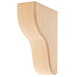 Maple 3" Mantle Bracket