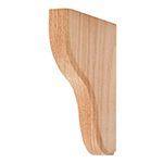 Red Oak Shelf Bracket