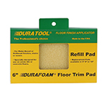 Duratool 6" Floor & Trim Pad Refill