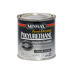 Minwax Polyurethane Gloss Finish - 1/2 Pint