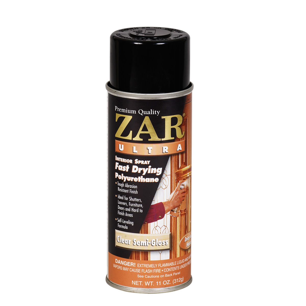 ZAR 1 Qt. Clear Gloss Water-Based Interior Polyurethane - Crystal Clear