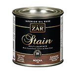 ZAR Mocha 119 Oil-Based Wood Stain - 1/2 Pint