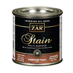 ZAR Teak Natural 120 Oil-Based Wood Stain - 1/2 Pint