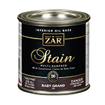 ZAR Black Onyx 121 Oil-Based Wood Stain - 1/2 Pint