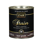 ZAR Black Onyx 121 Oil-Based Wood Stain - Quart
