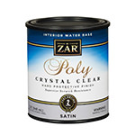 ZAR Aqua Satin 325 Polyurethane Finish - Quart