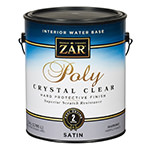 ZAR Aqua Satin 325 Polyurethane Finish - Gallon