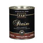 ZAR Moroccan Red 517 Oil-Based Wood Stain - Quart