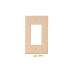 Häfele Cable Outlet � 80mm Two Part Wood Outlet Sleeve And Cover Plate-Maple 