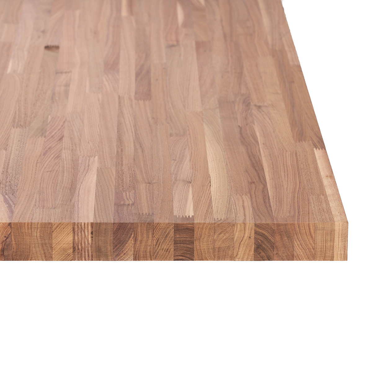 2" x 30" x 96" F/J Walnut Workbench Top