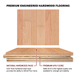 Cherry 3" & 5" Select Grade Engineered Flooring