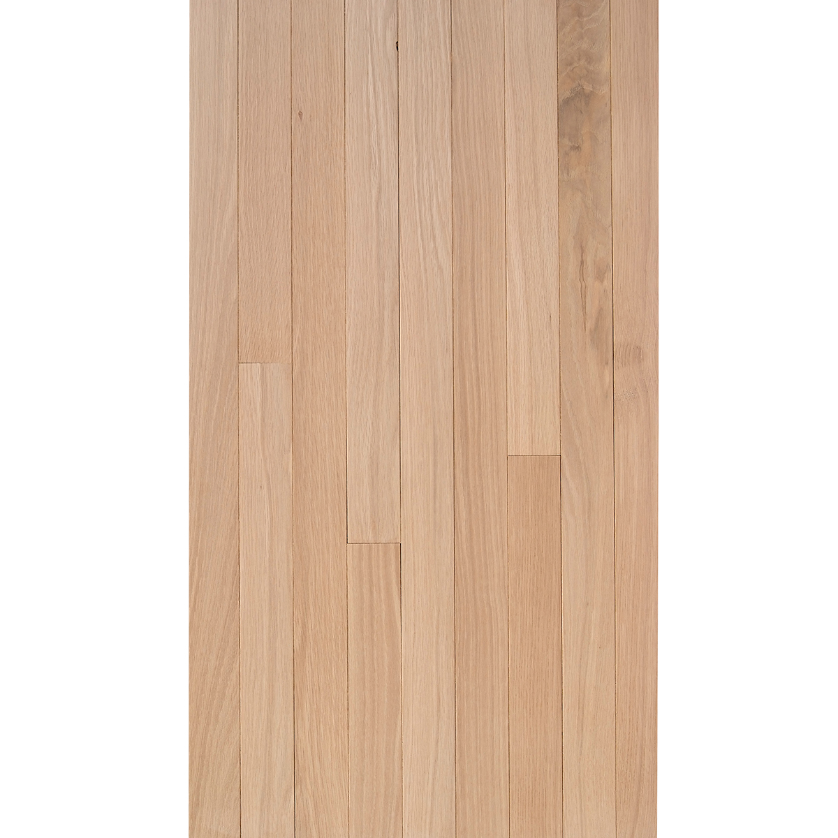 White Oak 3 4 X 2 1 Select Grade, 3 4 In Unfinished Oak Hardwood Flooring