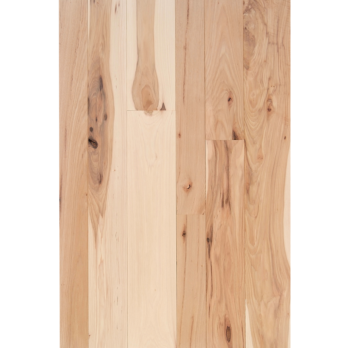 Character Grade Flooring, 5 Inch Wide Hickory Hardwood Flooring
