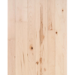 Hard Maple 3/4" x 3" & 5" Character Grade Flooring