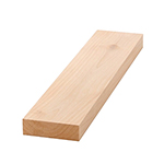 3/4" x 2-1/2" Select Alder Lumber 1x3