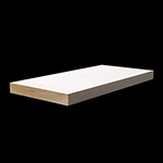 3/4" x 5-1/2" F/J Primed Poplar Lumber 1x6