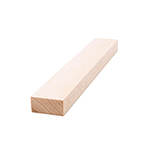 3/4" x 1-1/2" Hickory Lumber 1x2