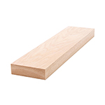 3/4" x 2-1/2" Hickory Lumber 1x3