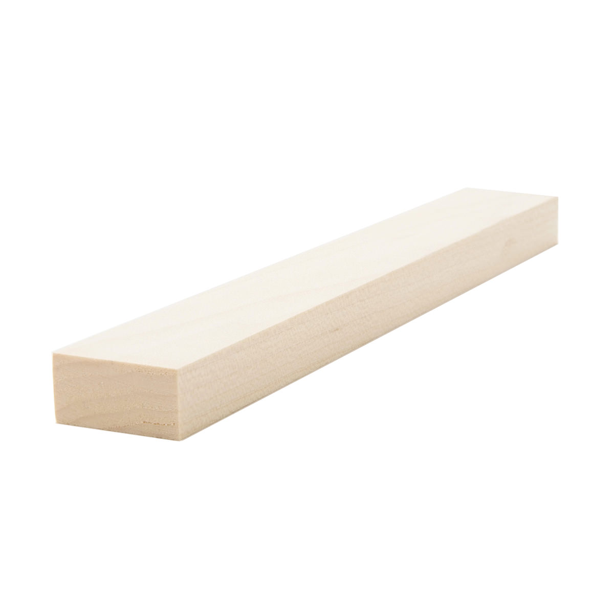 1x2 (3/4" x 11/2") Poplar S4S Lumber, Boards, & Flat