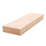 1" x 3-1/2" Red Oak Lumber 5/4x4