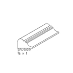 5/8" x 1" Hard Maple Custom Shoe Moulding - SPL9029