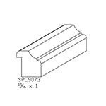 15/16" x 1" Quarter Sawn White Oak Custom Backband - SPL9073