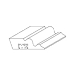 7/8" x 2-7/8" Custom Poplar Miscellaneous Moulding - SPL9095