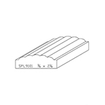 3/4" x 2-1/4" Custom Cherry Miscellaneous Moulding - SPL9101