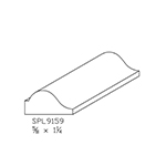 5/8" x 1-1/4" Custom Hard Maple Miscellaneous Moulding - SPL9159