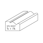 7/8" x 1-3/8" Ash Custom Bed Moulding - SPL9207