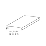 3/8" x 1-1/2" Poplar Custom Threshold - SPL9271