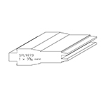 1" x 3-9/16" Brazilian Cherry Custom Landing Tread Nosing - SPL9273