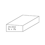 3/4" x 1-3/4" Custom Cherry Miscellaneous Moulding - SPL9310