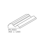 0.465" x 1.265" Custom Hard Maple Miscellaneous Moulding - SPL9323