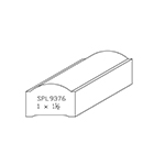 1" x 1-1/2" Character Grade White Oak Custom Mullion - SPL9376