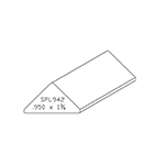 0.950" x 1-3/4" Hard Maple Custom Scribe Moulding - SPL942