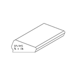 3/4" x 1-1/2" White Oak Custom Bed Moulding - SPL945