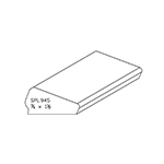 3/4" x 1-1/2" Cherry Custom Bed Moulding - SPL945