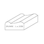 1" x 5" Cherry Custom Brick Moulding - SPL9492