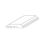 5/8" x 3" F/J Primed Poplar Custom Mullion - SPL956