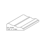 0.785" x 1.986" Natural Alder Custom Panel Moulding - SPL9589