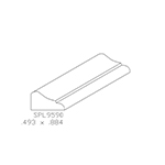 0.493" x 0.884" Hard Maple Custom Shoe Moulding - SPL9590