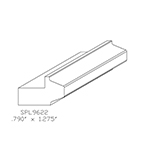 0.790" x 1.275" Cherry Custom BackBand - SPL9622