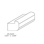 1.041" x 1.230" Brazilian Cherry Custom BackBand - SPL9629