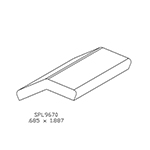 0.313" x 1.063" Brazilian Cherry Custom Outside Corner - SPL9670