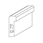 11/16" x 2" Custom Natural Alder Accessory Moulding - SPL9728