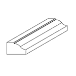 5/8" x 1" Brazilian Cherry Custom Miscellaneous Moulding - SPL9784